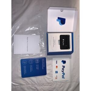 PayPal Here Chip Card Swipe Reader Credit Debit Cards Mobile Reader- Black NWOB